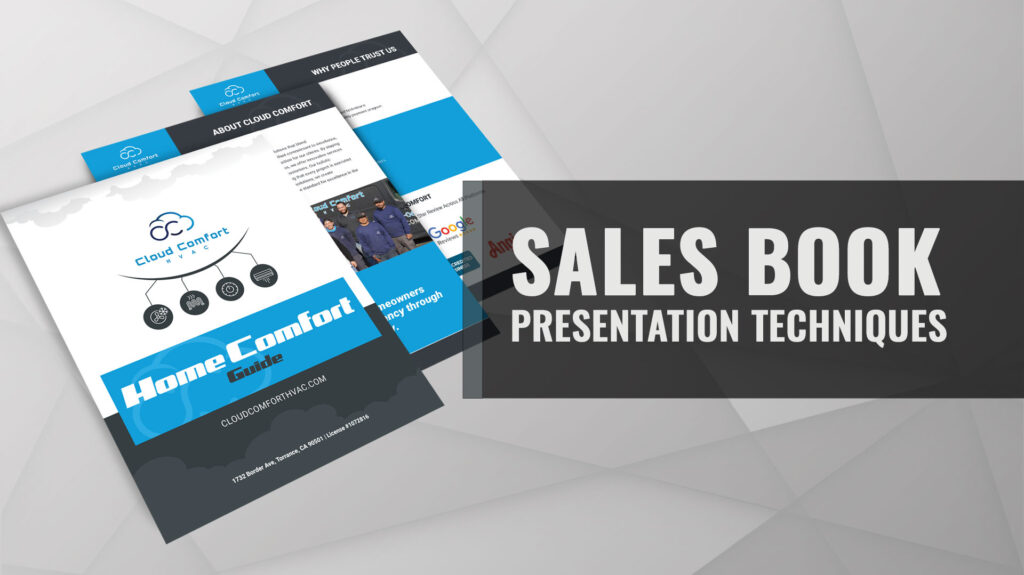 HVAC Sales Book Presentation Techniques