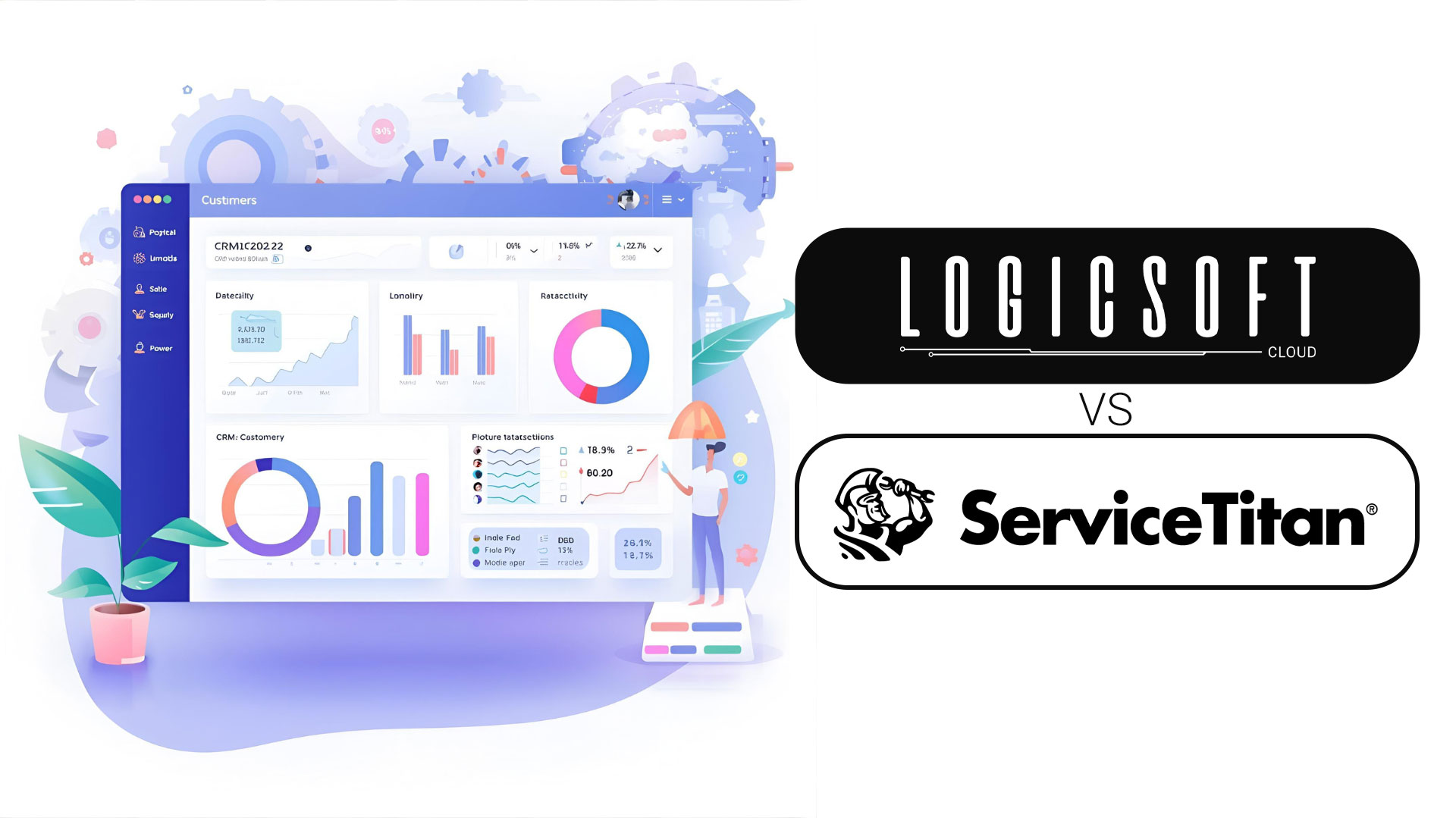 Service Titan Marketing Pro and LogicSoft Cloud