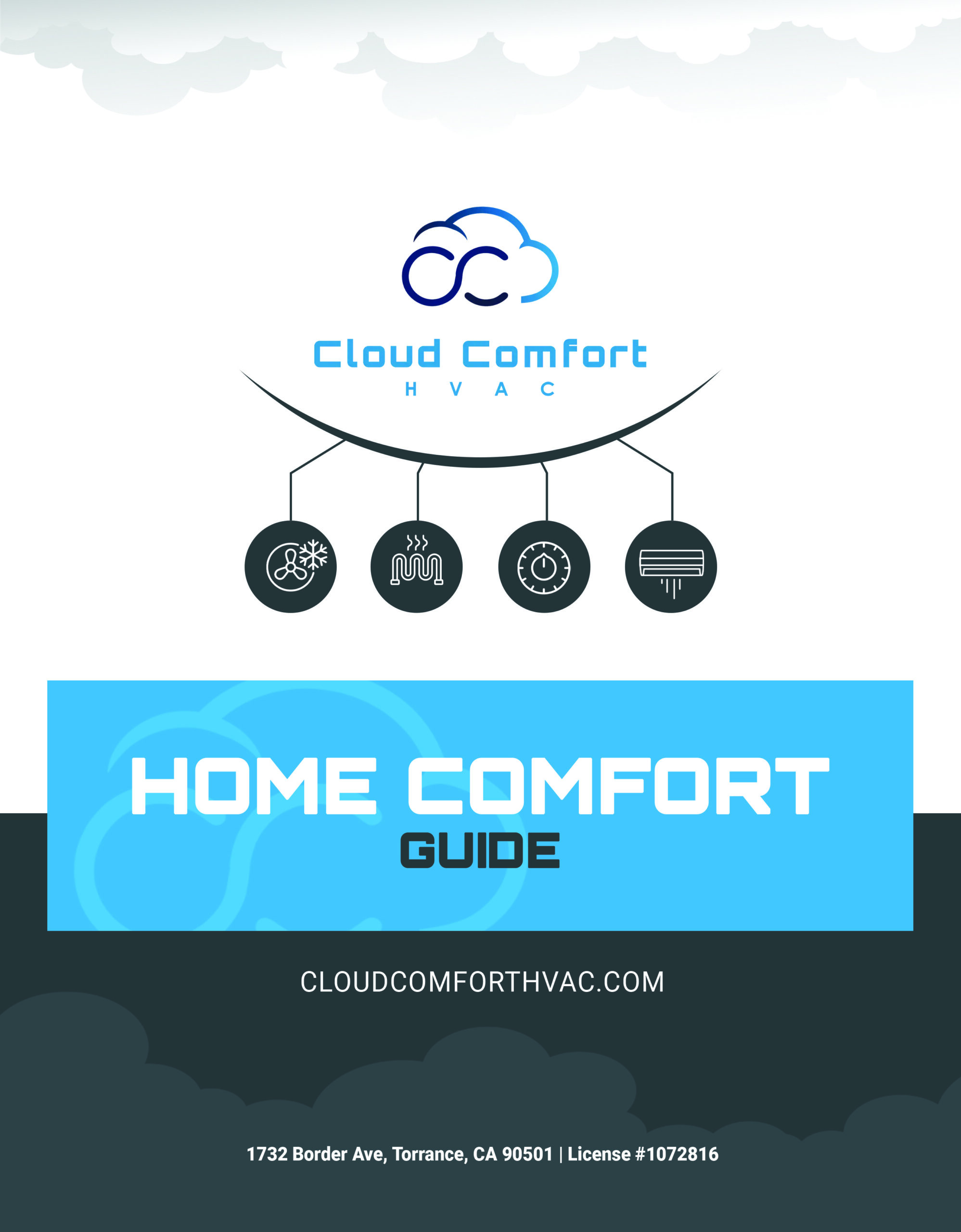 Cloud Comfort HVAC home comfort guide cover